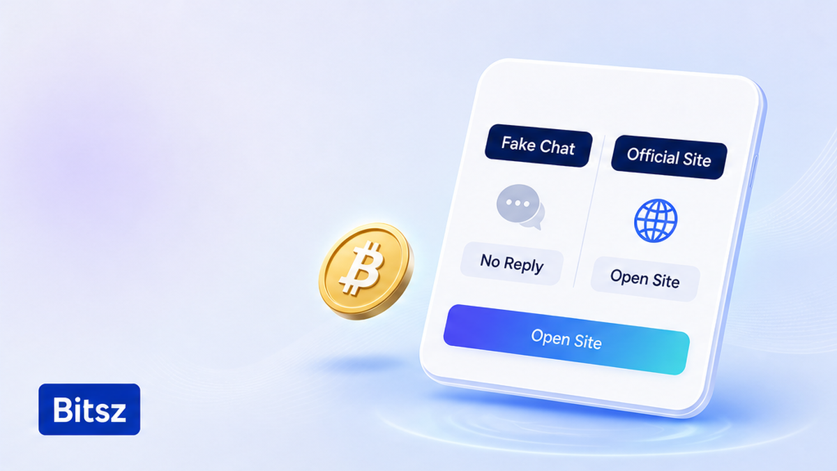 Сравнение на телефоне Bitsz: Fake Chat против Official Site