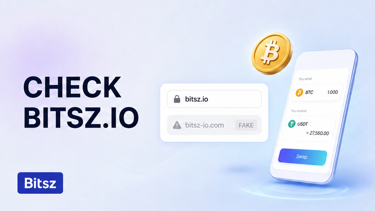 How to Check the Official Bitsz.io Domain Before You Swap (Clone-Site Checklist)