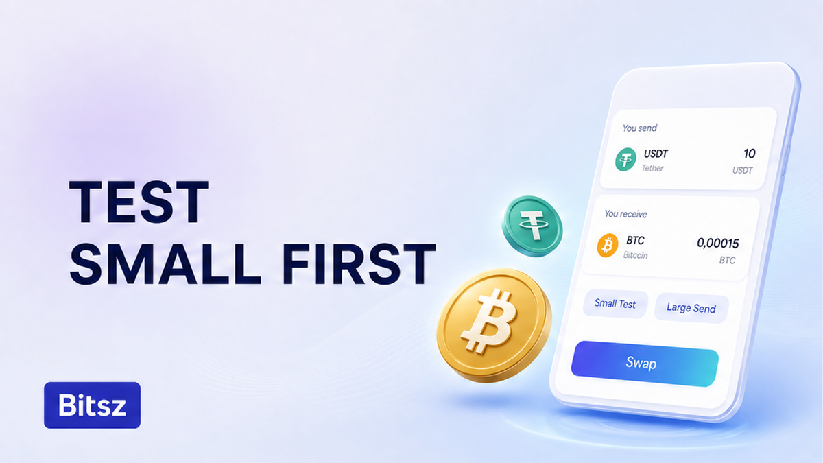 How to Run a Test Crypto Swap Before a Large Transfer